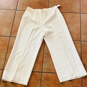 Ann Taylor Wide Leg Dress Pants Lined Size 12